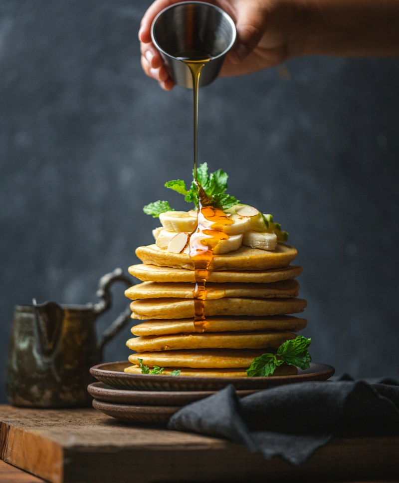 Belgian waffle breakfast